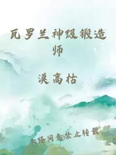 瓦罗兰神级锻造师