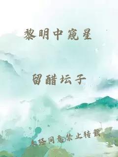 黎明中窥星